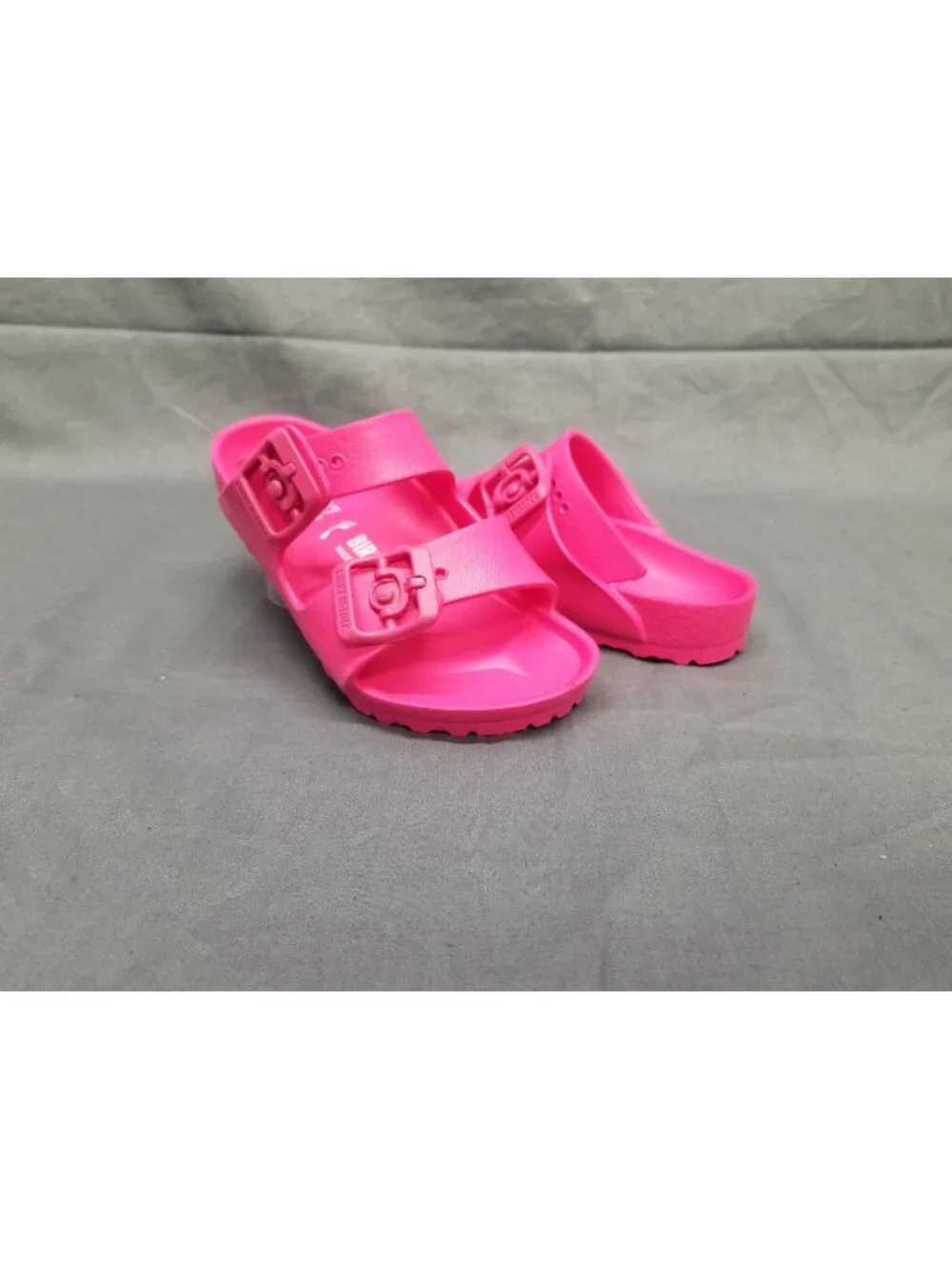 Birkenstock Arizona EVA Sandals Buckle Beetroot Girls Size 12K NARROW NEW NO BOX